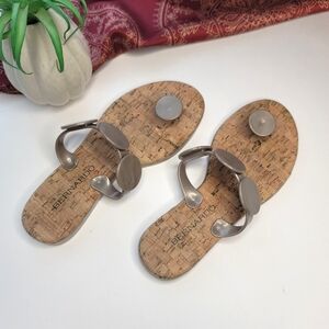 Bernardo Sandals New Moon Jelly Taupe Size 6